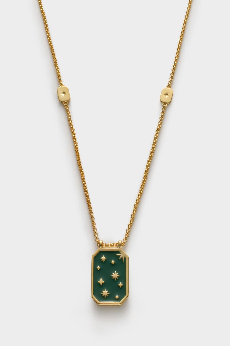 Elpha Waterproof Gold Necklace, Alternate, color, Gold