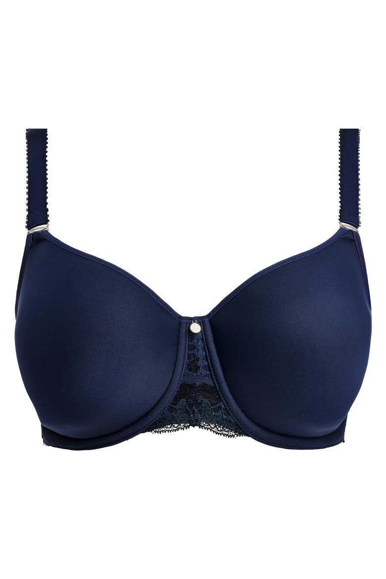 Reflect Underwire Contour Bra, Alternate, color, NAVY