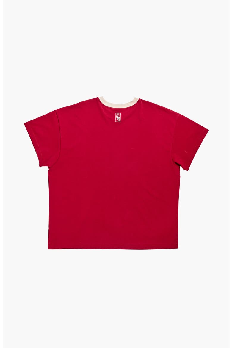 The Rec Tee, Alternate, color, Vintage Red