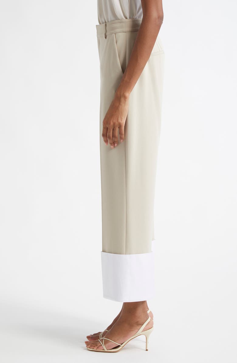 Cinq à Sept Linda Mélange Kick Flare Pants, Alternate, color, 