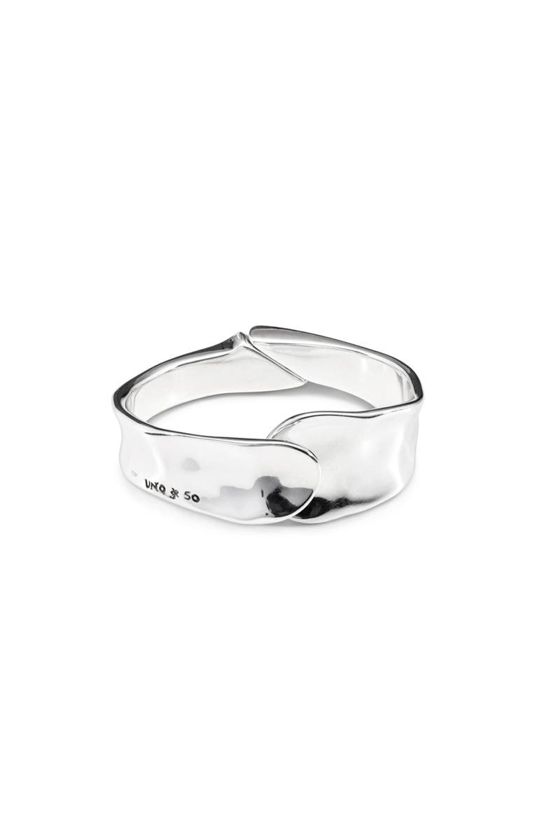 UNODE50 Wave Cuff, Main, color, Silver