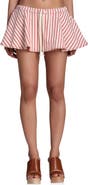Avec Les Filles Tie Waist Miniskort