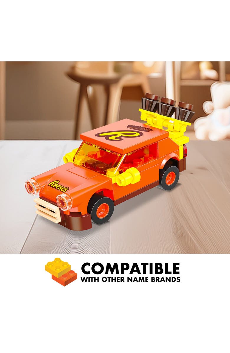 Brickcraft Hershey's REESE'S Peanut Butter Racer Building Set, Alternate, color, Yellow