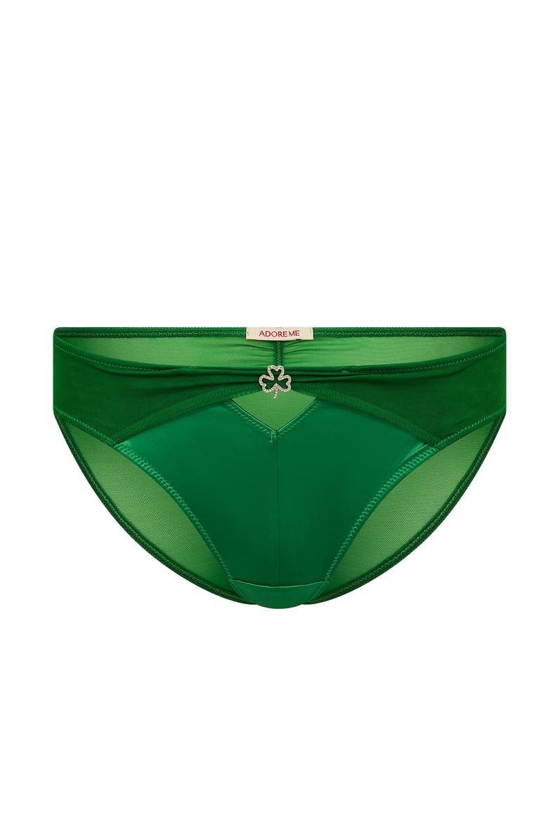 Libi Cheeky Panties, Alternate, color, Dark green