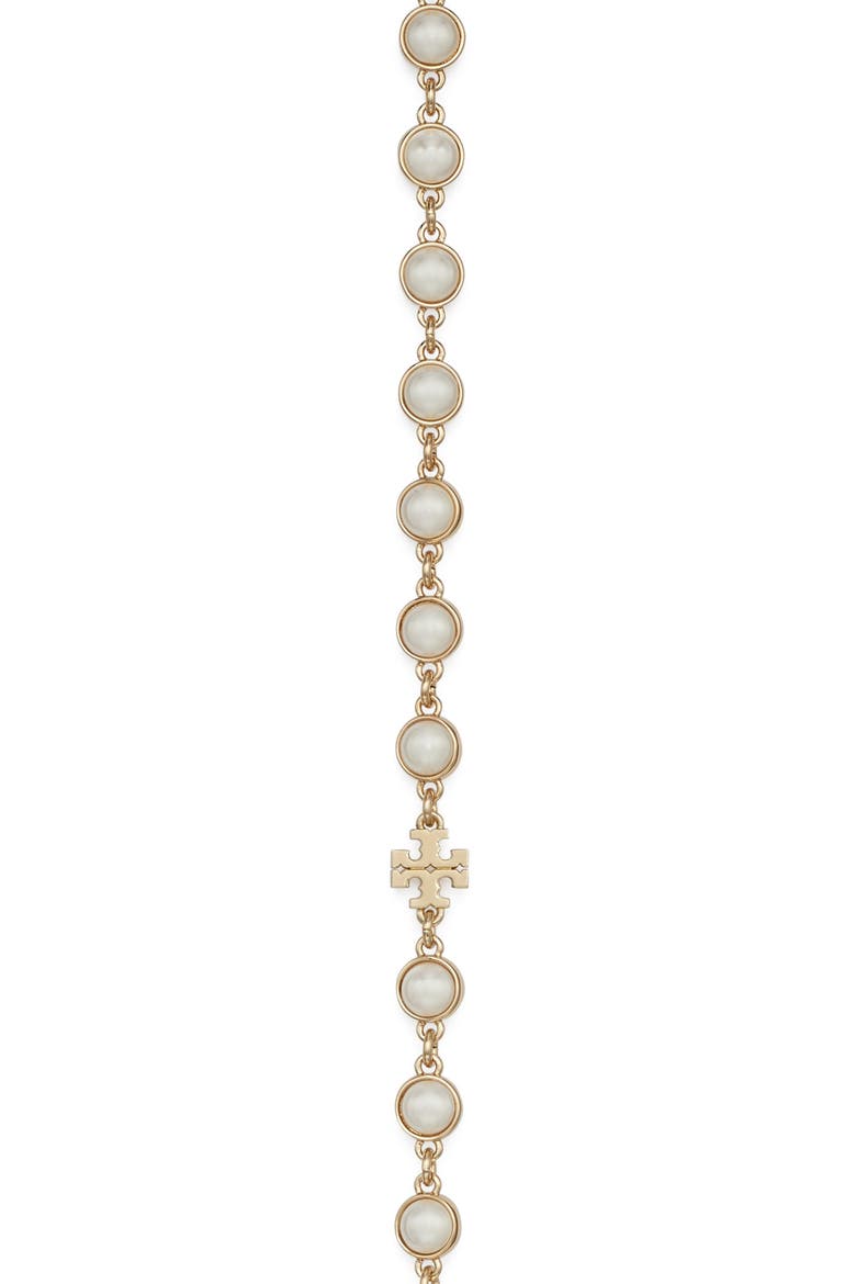 Moondance Faux Pearl Long Necklace, Alternate, color, LIGHT BRASS / PEARL