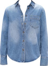 Bayeas Classic Denim Button-Up Shirt