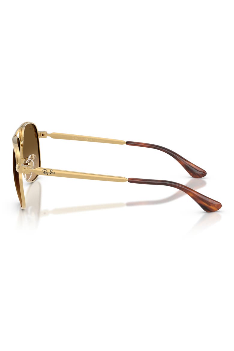 Bill Max 56mm Polarized Gradient Square Sunglasses, Alternate, color, ARISTA / POLAR BROWN