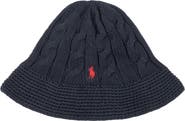 Polo Ralph Lauren Cable Stitch Bucket Hat