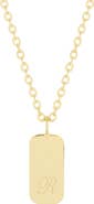 Brook and York Sloan Initial Pendant Necklace