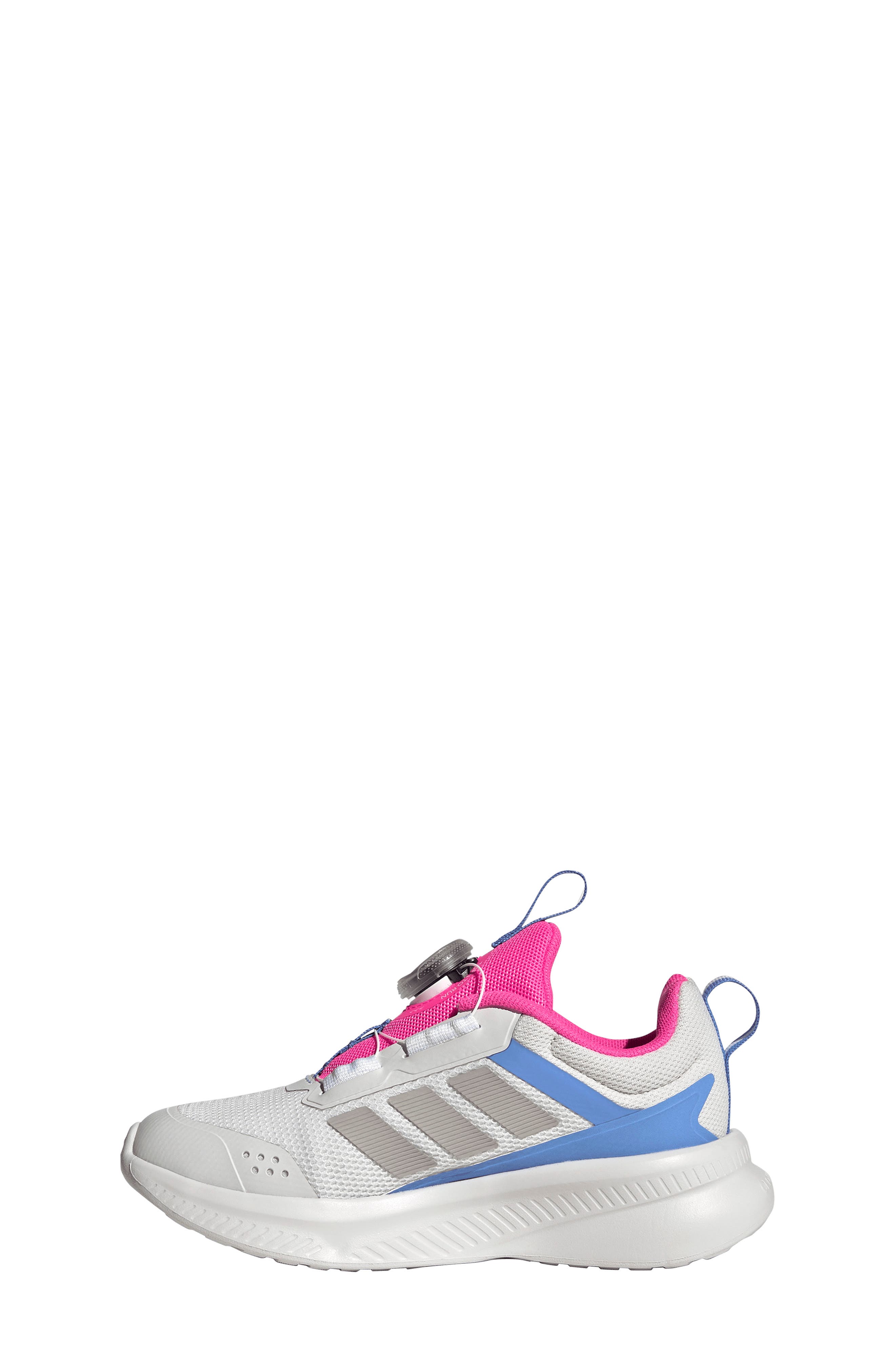 Kids' Fortarun 4.0 Sneaker, Alternate, color, CRYSTAL WHITE/ GREY/ PINK 2