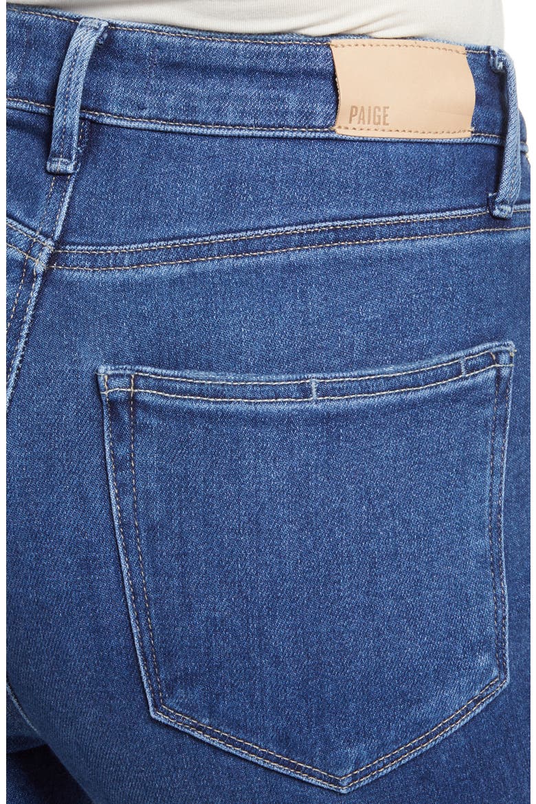 Cheeky High Waist Button Fly Ankle Skinny Jeans, Alternate, color, WONDERWALL
