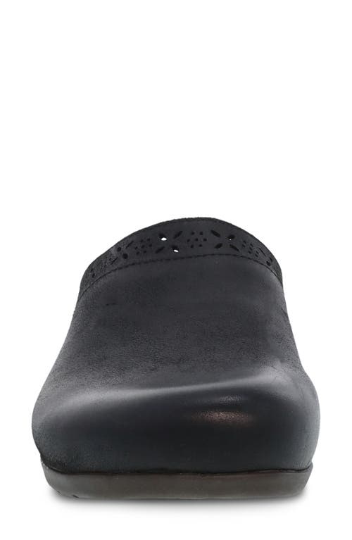 Dansko Robbie Mule In Black