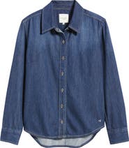 HIDDEN JEANS Classic Fit Denim Button-Up Shirt