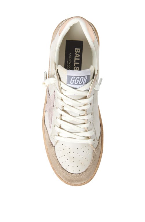 Golden Goose Ball Star Low Top Sneaker In Multi