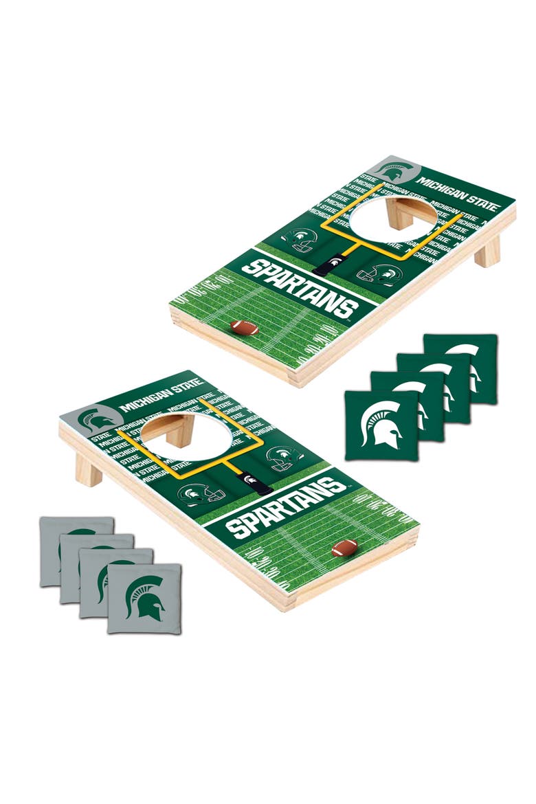 Michigan State NCAA Tabletop Cornhole, Alternate, color, Multicolor