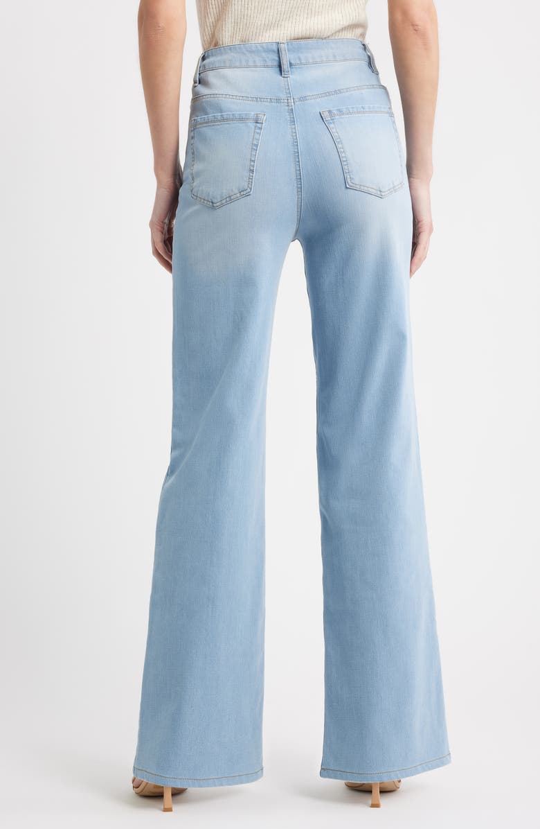 Commando Dia Wide Leg Jeans, Alternate, color, Washed Indigo