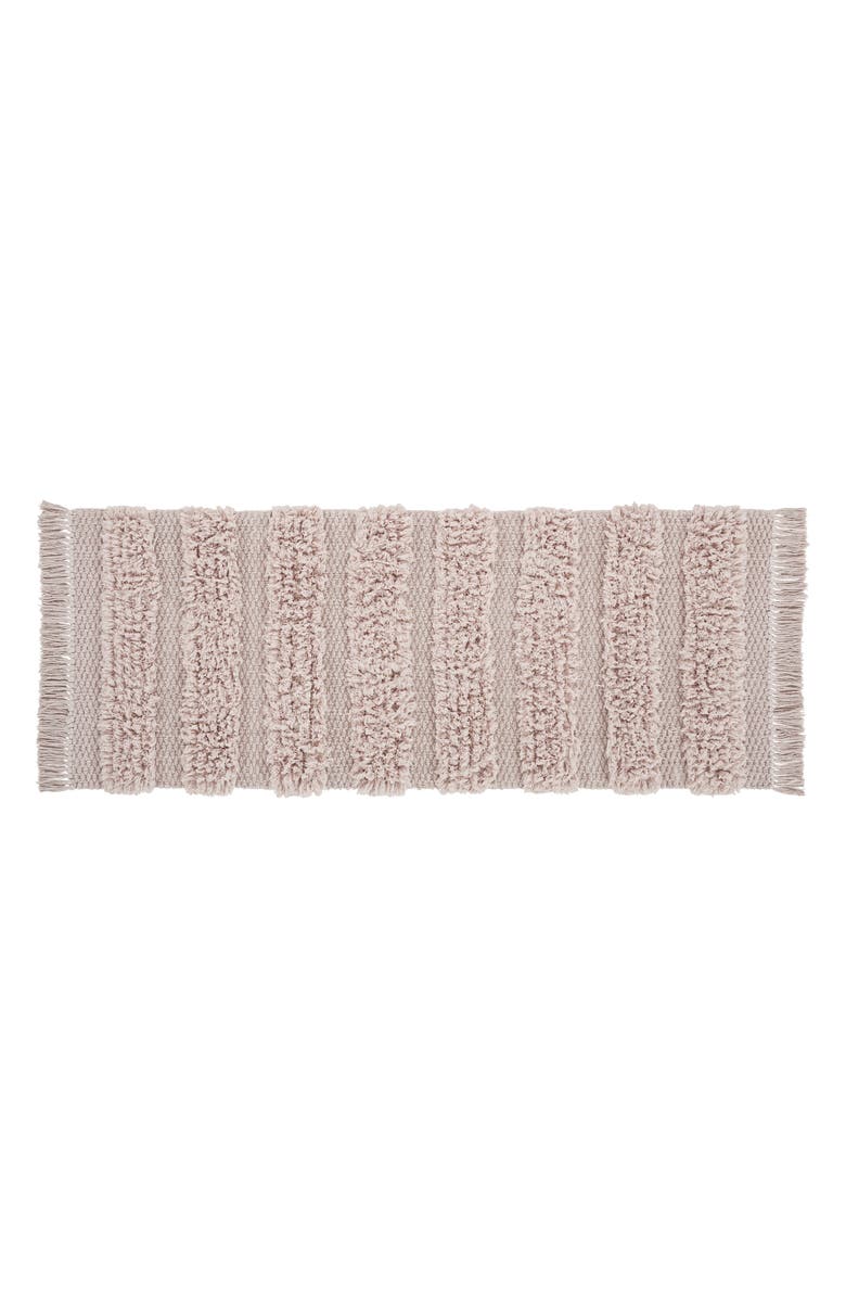 VCNY HOME Savannah Fringe Runner Rug, Main, color, Pink