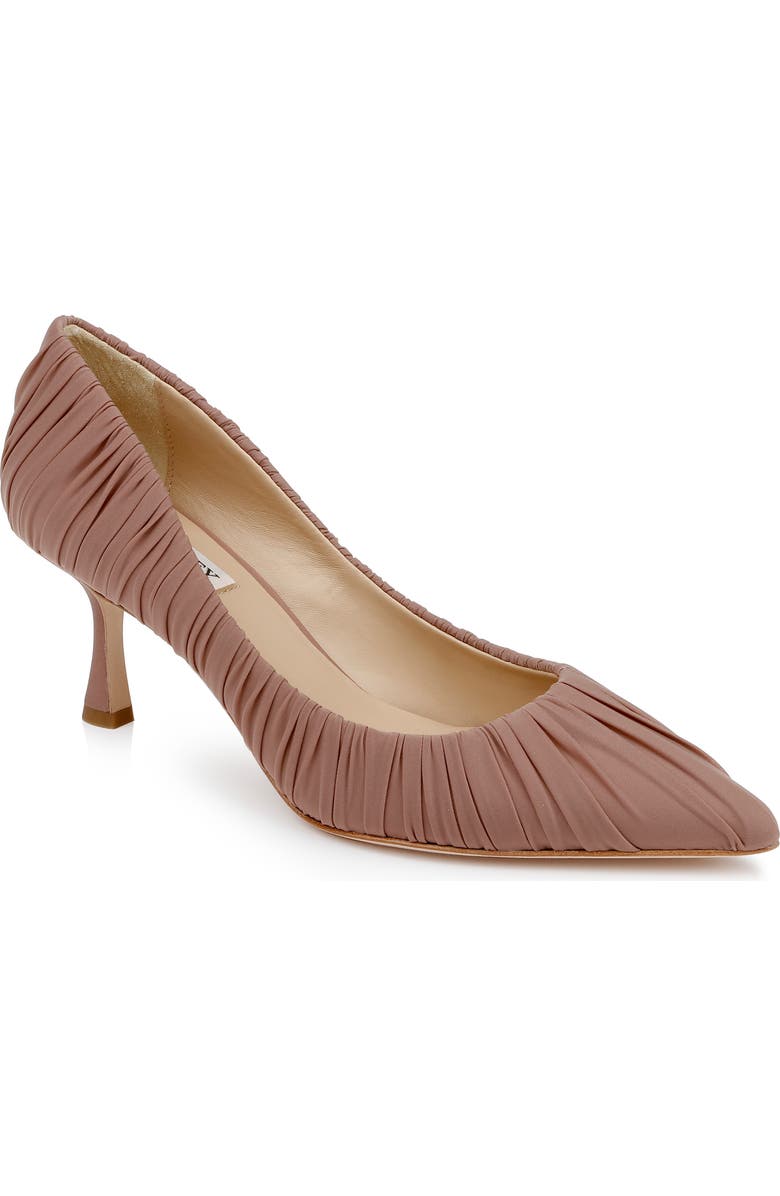 Badgley Mischka Collection Verity Pointed Toe Pump, Main, color, Nude Fabric