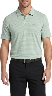 Ben Sherman Texture Stripe Performance Polo