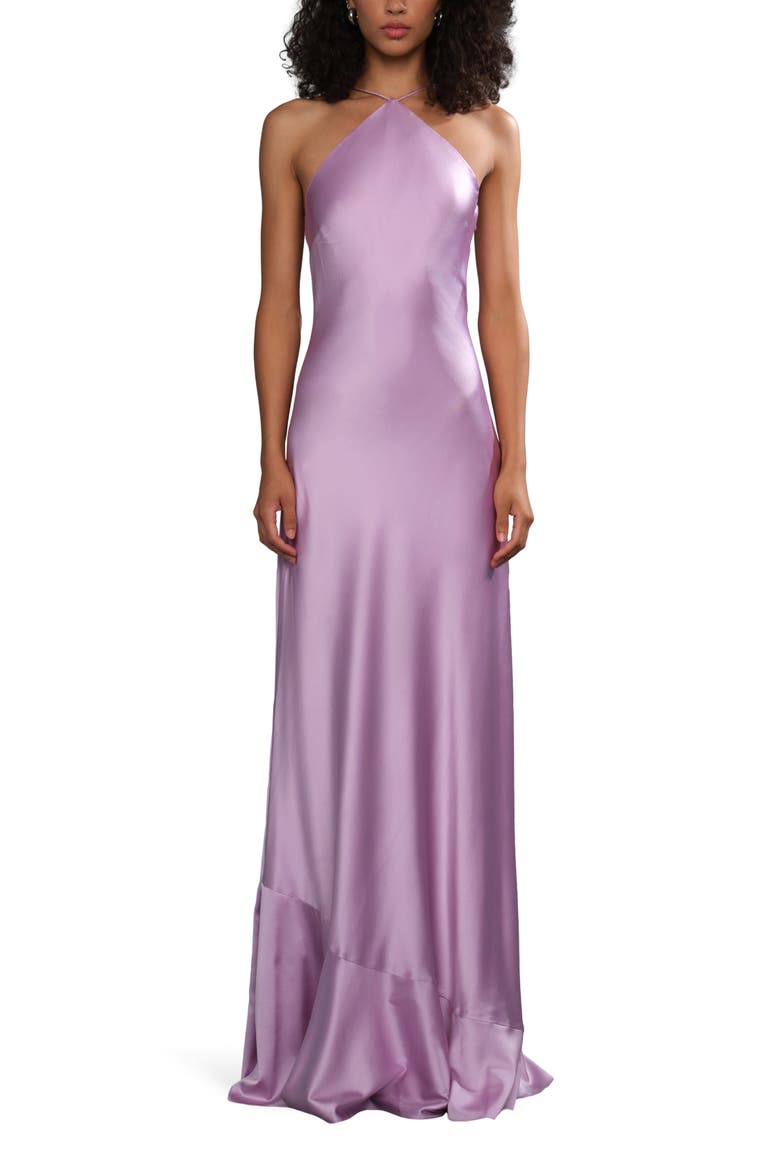 Camila maxi dress, Main, color, Lumen Lavender
