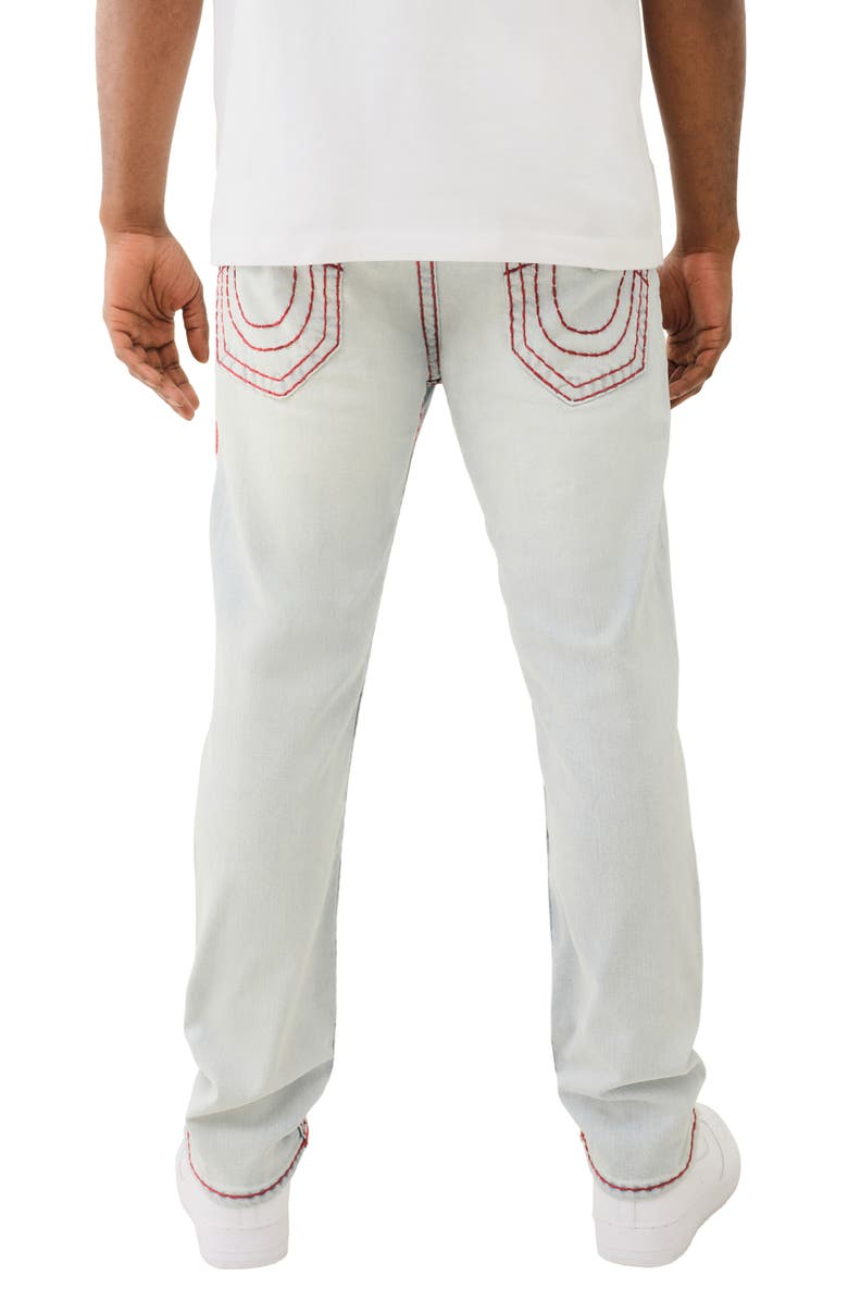 True Religion Rocco Super T Flap Ripped Skinny Jeans, Alternate, color, Blue Mariner Wash With Rips