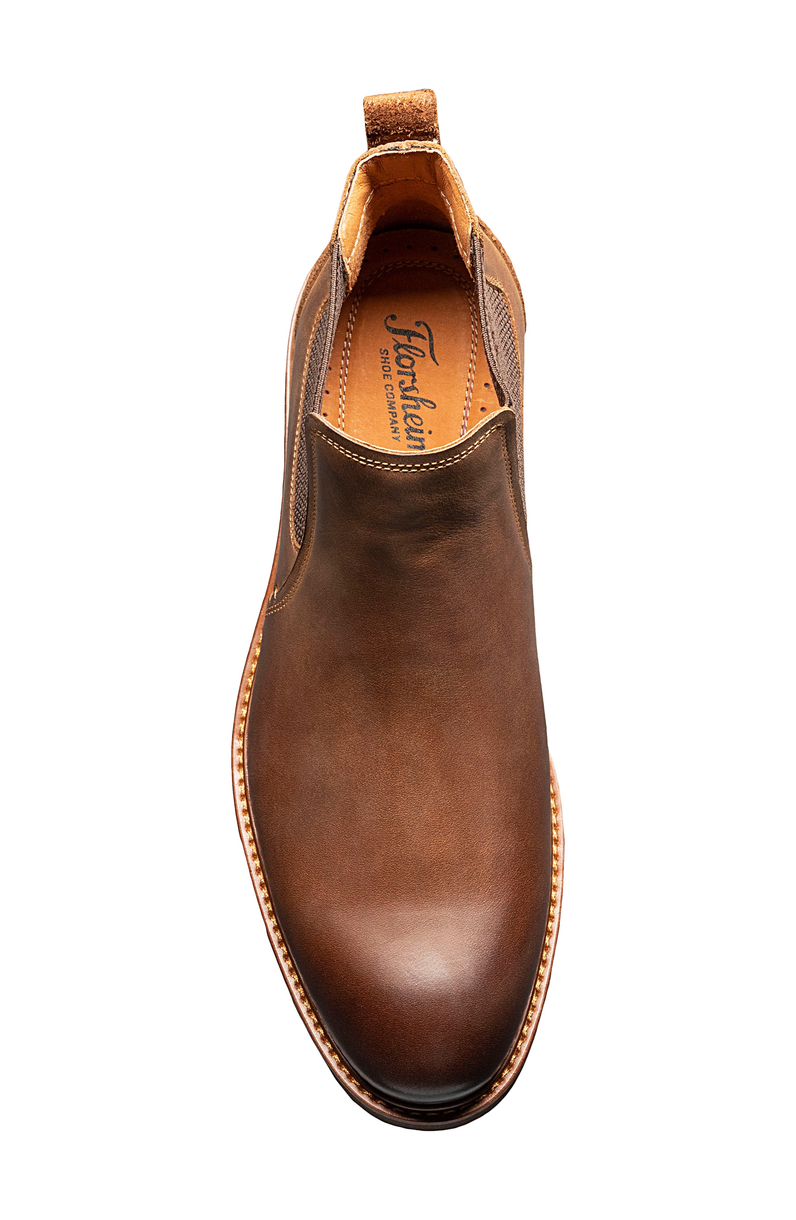 Florsheim Lodge Plain Toe Chelsea Boot, Alternate, color, 