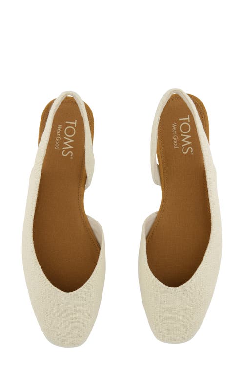 Shop Toms Alene Slingback Half D'orsay Flat