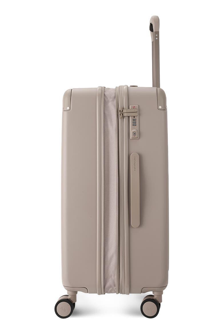 Nostos Matte Medium Spinner Suitcase, Alternate, color, SAHARA