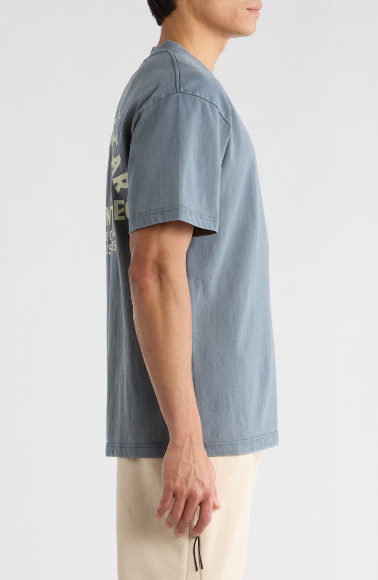 PacSun Downtown Rodeo Graphic T-Shirt, Alternate, color, Navy