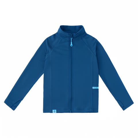 Long Sleeve Full Zip Active Fleece (Toddler, Little Kid, Big Kid)
