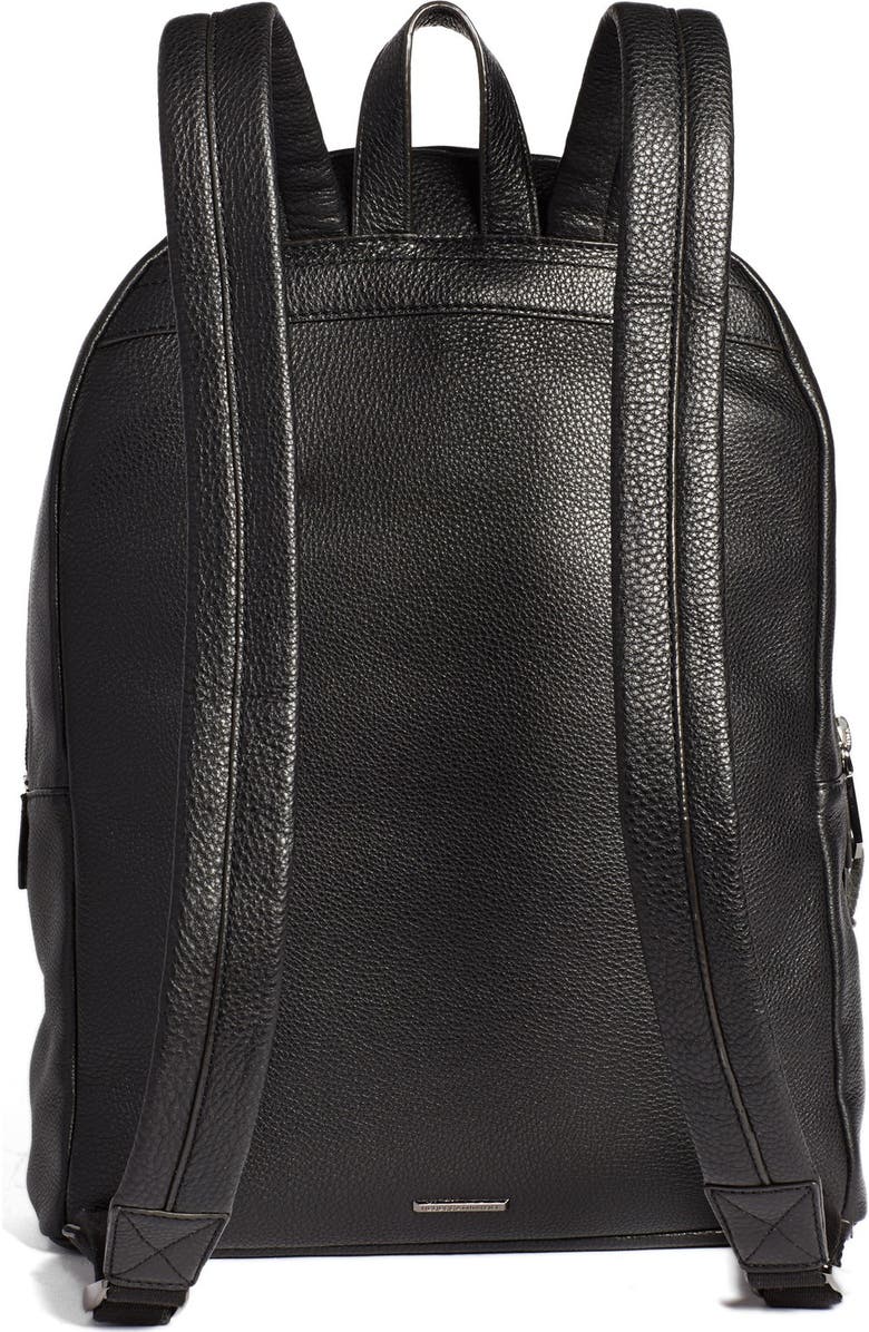 Rebecca Minkoff 'Always On Regan' Leather Backpack, Alternate, color,