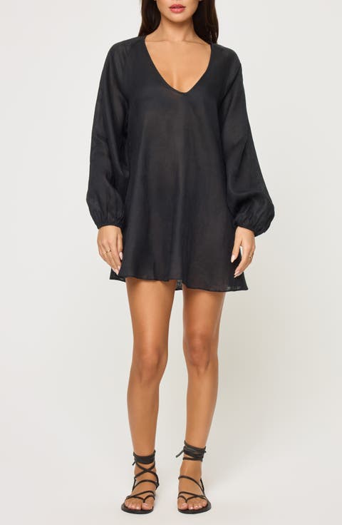 Boat Trip Linen Cover-Up Tunic