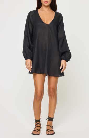 LSPACE Boat Trip Linen Cover-Up Tunic