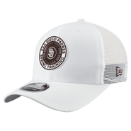 New Era Men's New Era  White San Diego Padres 2026 Spring Training Fan Pack 9SEVENTY Adjustable Trucker Hat