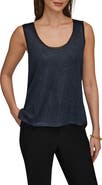 Donna Karan New York Sequin Shell Top
