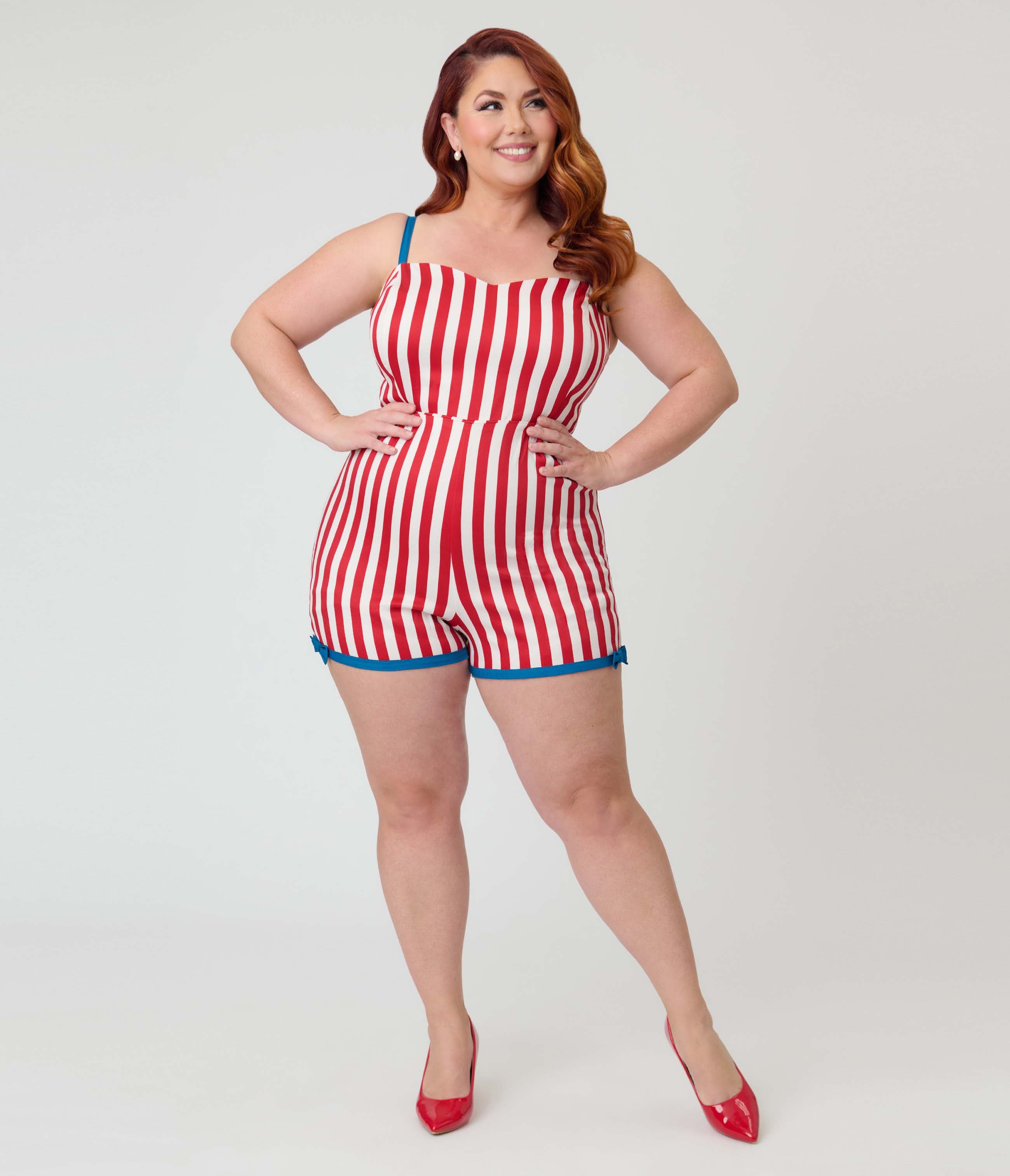 selected Red & White Stripe
