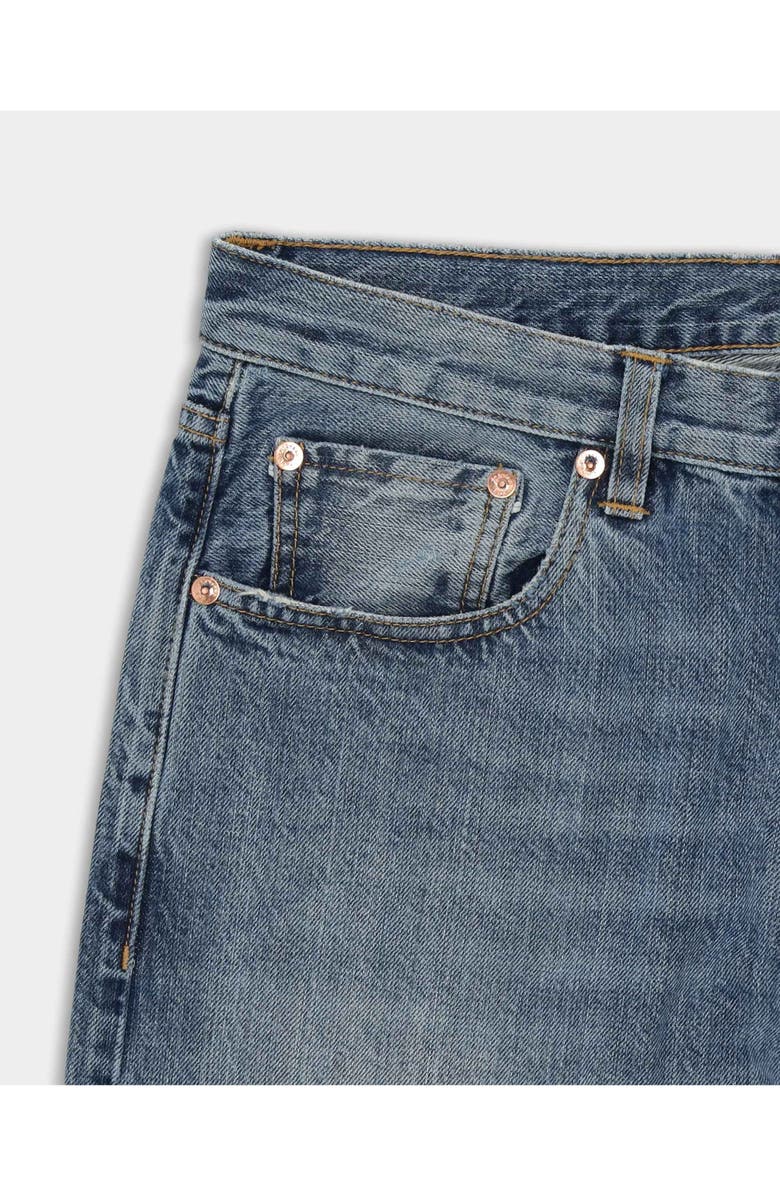 Fortela 965 John Japan Selvedge 5-Pocket Slim-Fit Denim Pants, Alternate, color, Stone Wash