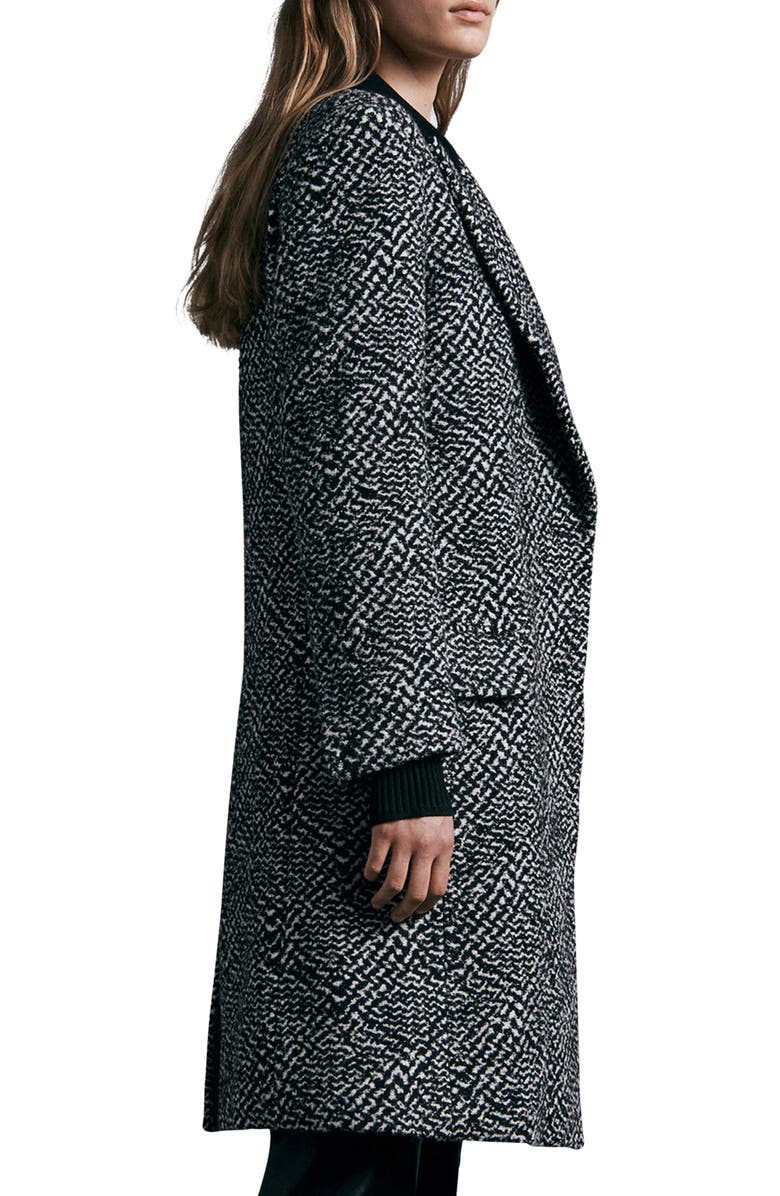 rag & bone Wooster Textured Coat, Alternate, color, 