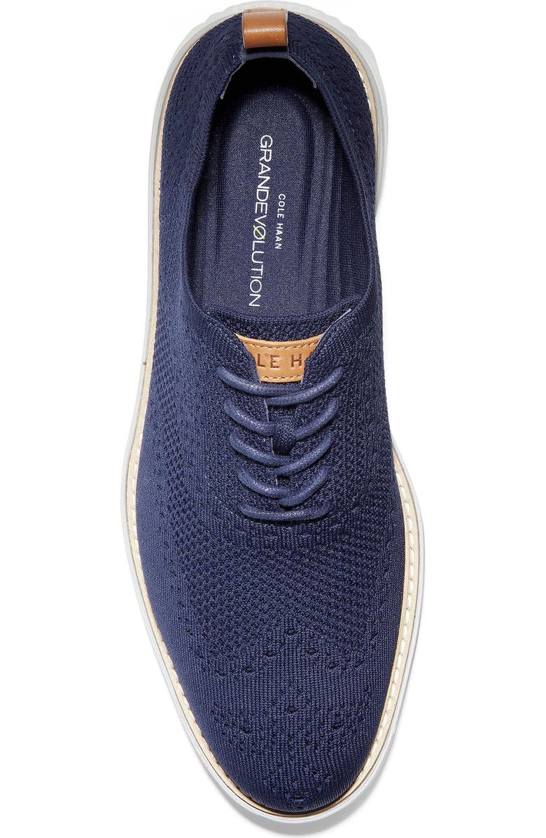 Cole Haan Grandevolution Stitchlite Oxford, Alternate, color, Marine Blue Knit