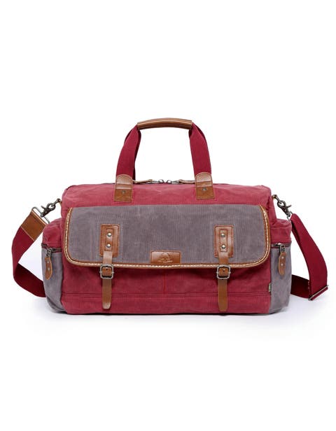 Stone Creek Waxed Canvas Duffel Bag