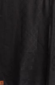 MCM Silk & Wool Jacquard Shawl