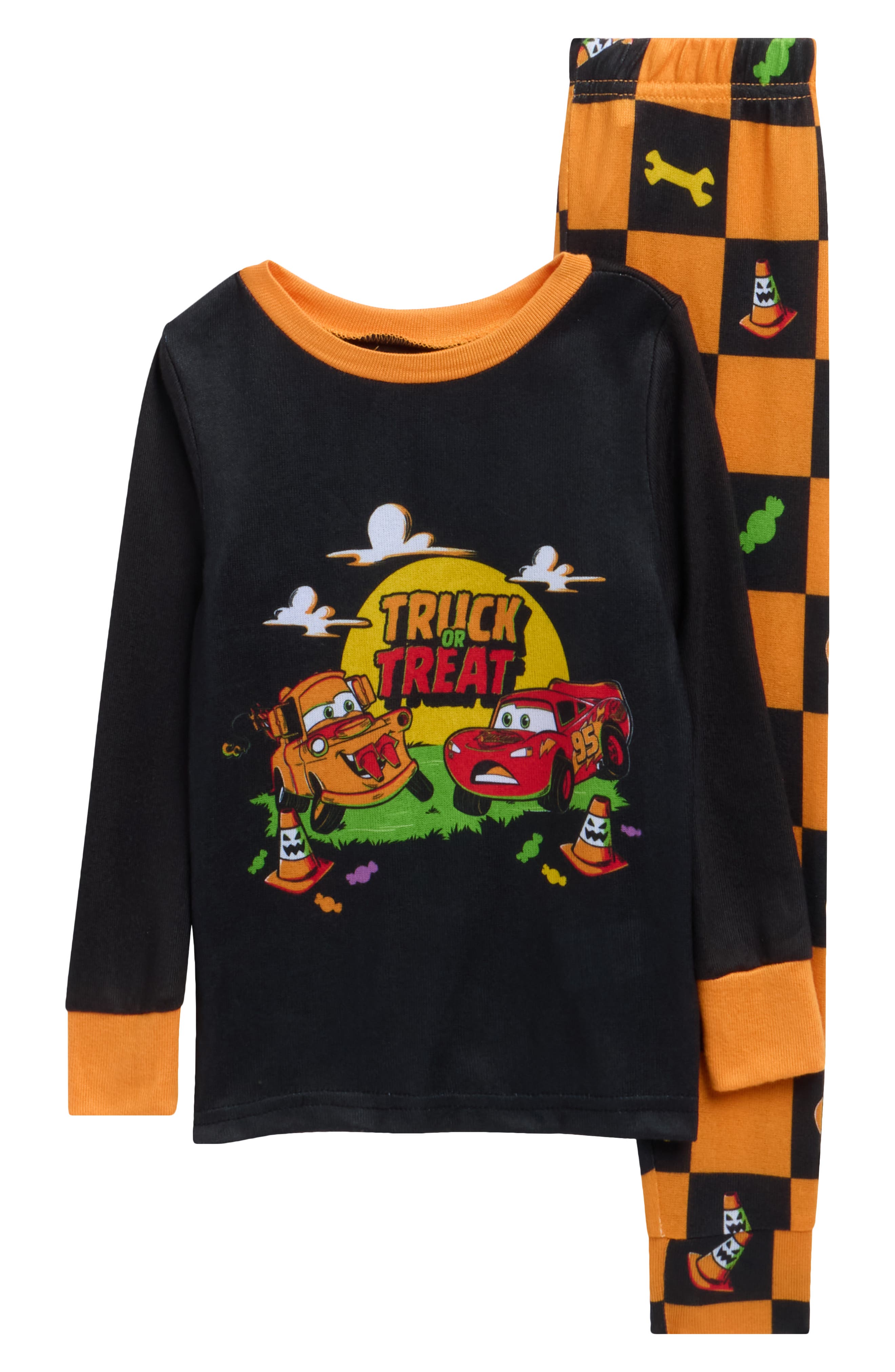 Pixar Cars Halloween Fitted Two-Piece Pajamas