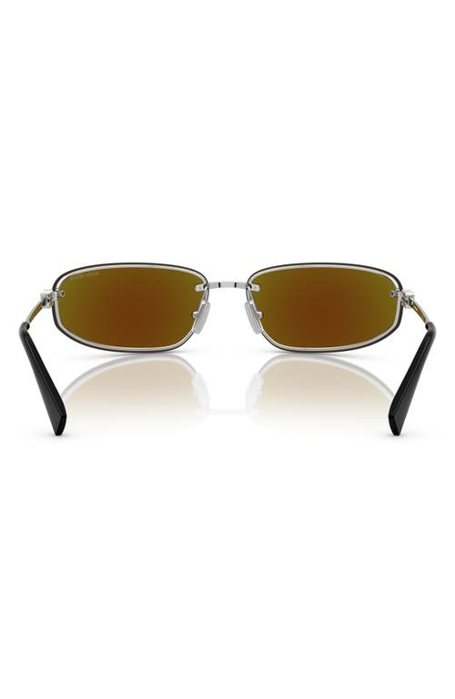 Miu Miu Women's Metallic Sunglasses In Purple