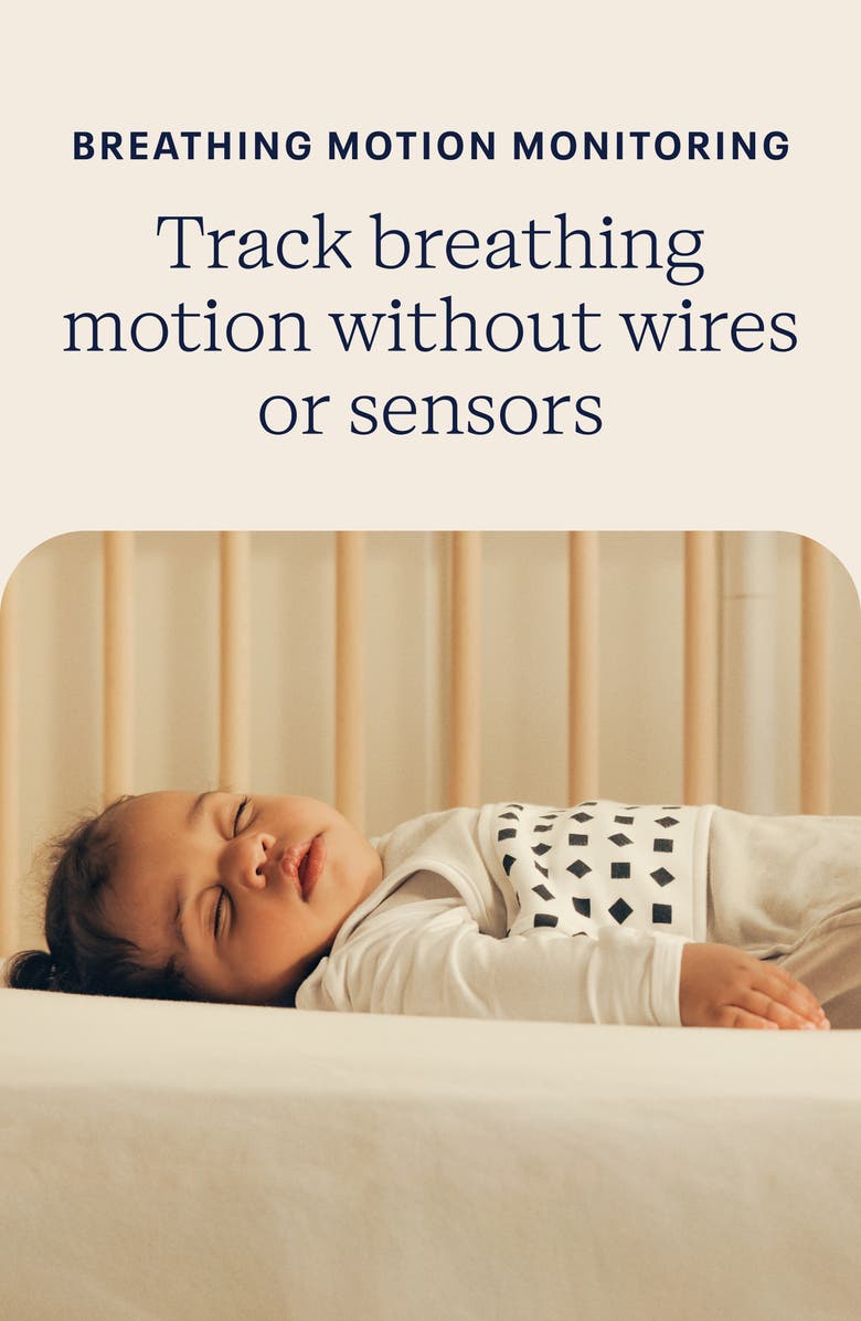 Nanit Smart Baby Monitor System, Alternate, color, White