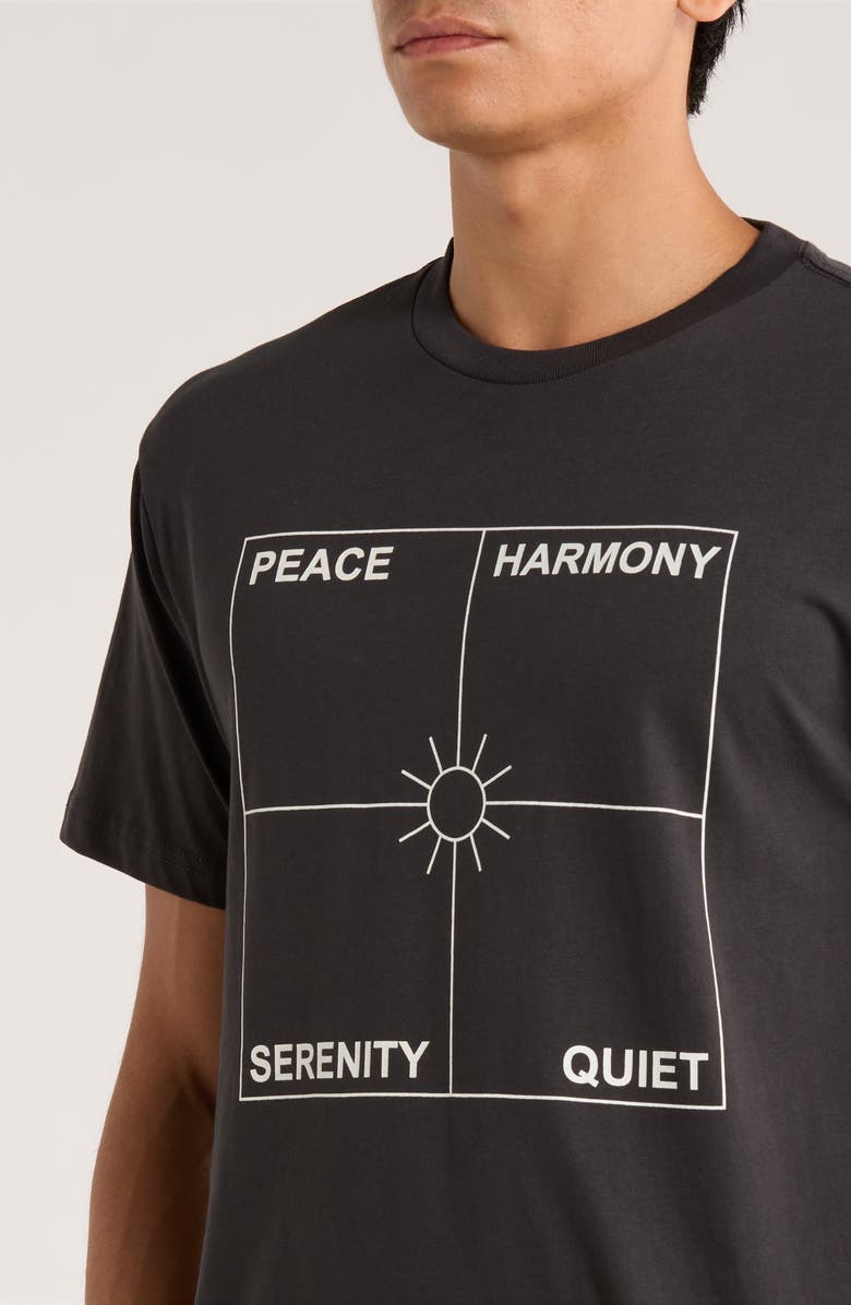Museum of Peace & Quiet Four Corners Graphic T-Shirt, Alternate, color, Black