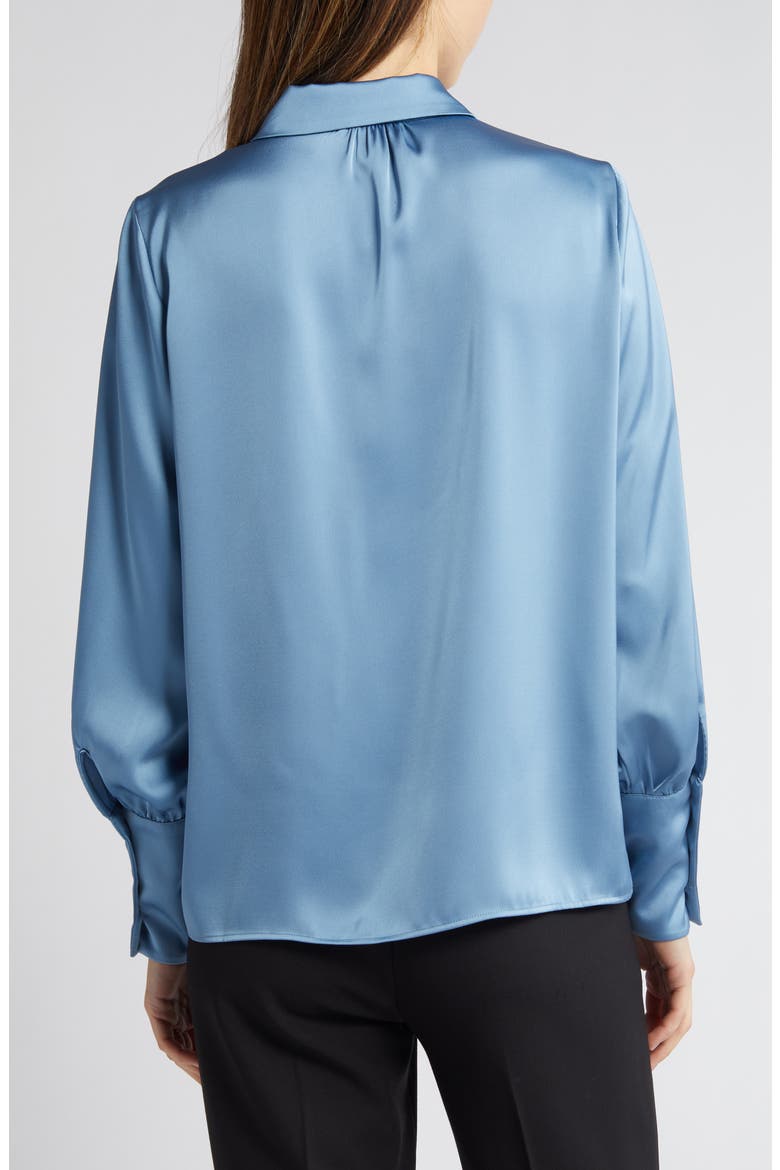 Button-Up Shirt, Alternate, color, SHADOW BLUE