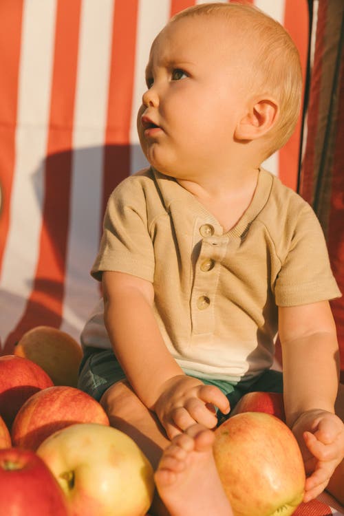 Deux Par Deux Baby Boy's One-piece Romper Gradient Beige And Teal In Gradient Beige And Teal