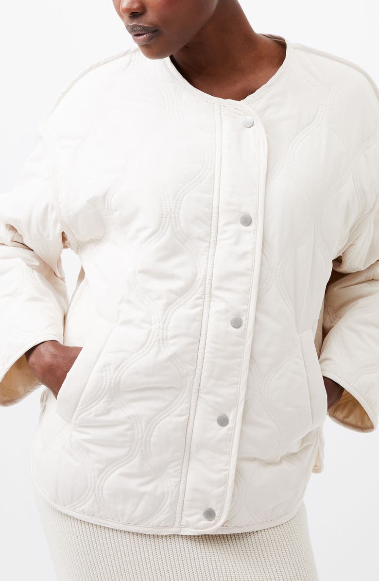 French Connection Aris Quilted Jacket, Alternate, color, 