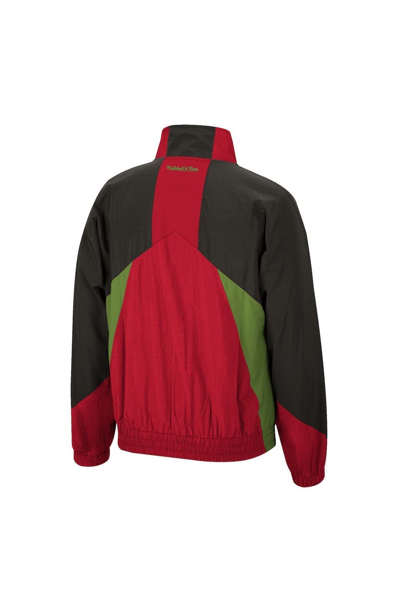 Mitchell & Ness Men's Mitchell & Ness Red Dallas Burn Since '96 Full-Zip Windbreaker Jacket, Alternate, color,
