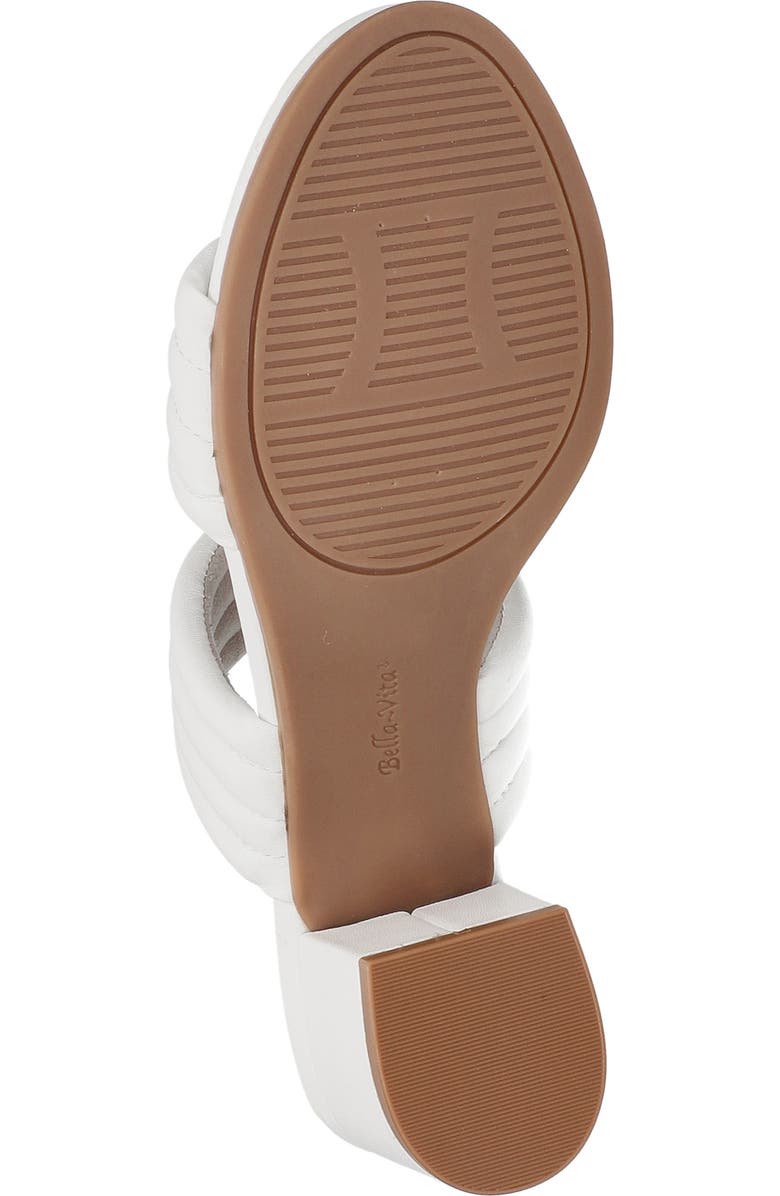 Bella Vita Georgette Slide Sandal, Alternate, color, White